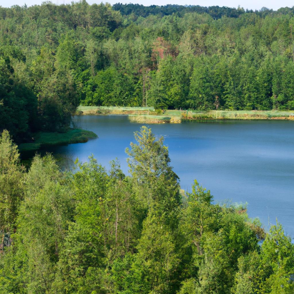 Jezioro Dąbrowa Mała